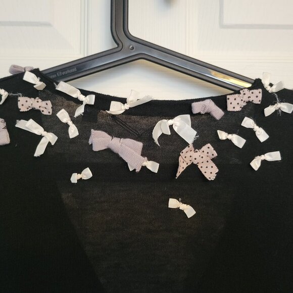 KNITTED & KNOTTED WOMENS KNITTED CARDIGAN SIZE S - Picture 9 of 10